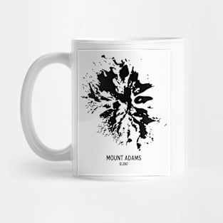 Mount Adams Glaciers From Above Mug